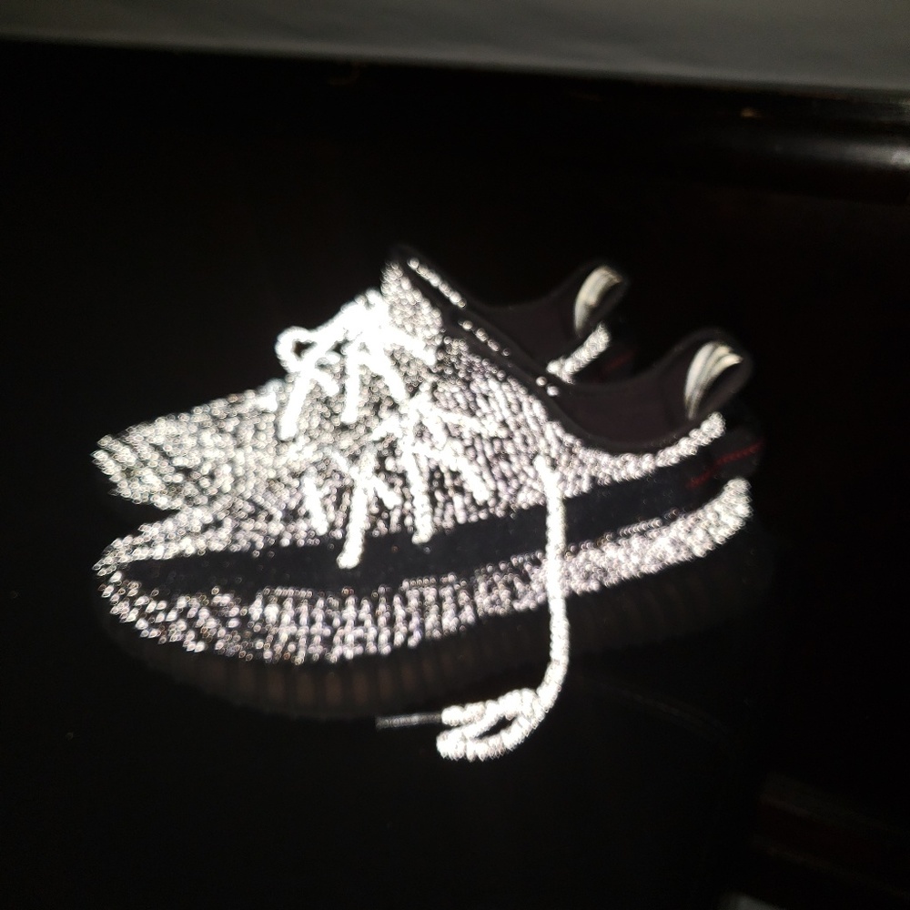 Yeezy black reflective SOLD